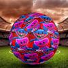 Huggy Wuggy Print Size 5 Soccer Ball, Standard Match Football for Sports Game and Team Practice, Ideal Gift for Soccer Fans