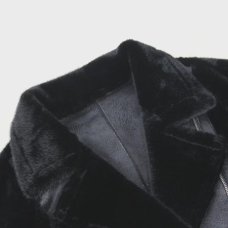 Women's High-End Casual Winter Coat - Loose, Warm Imitation Mink Fur