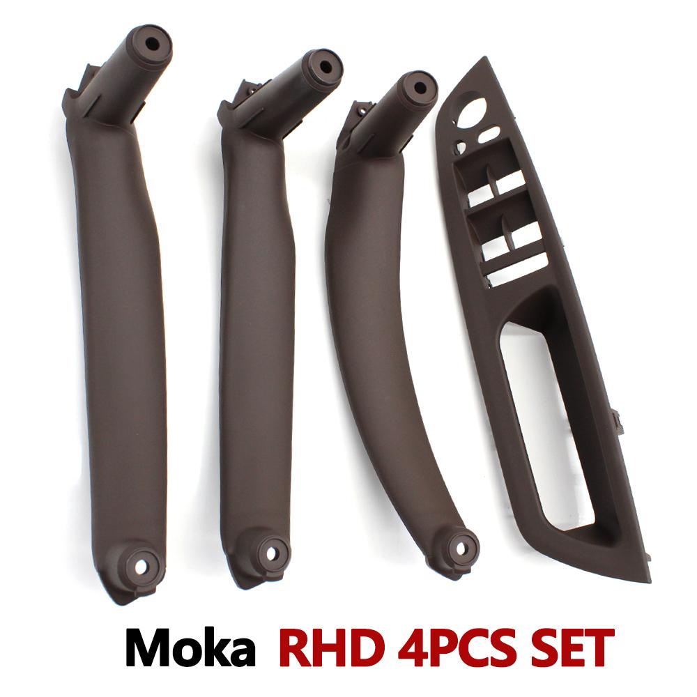 RHD Rechtslenker Innentür Armlehne Leder Pull Griff Komplettset für BMW X5 X6 E70 E71 E72