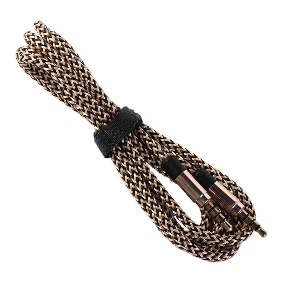 Line Speaker Wire Car AUX Cable Audio Adapter Cord Headphone Extension Cord 3.5mm Audio Cable