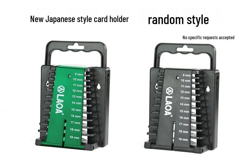 Old A 11-in-1 Multifunctional Double-Headed Ratchet Wrench Set