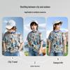 ASK JUNIOR Unisex Children's Cartoon Print Short-Sleeve T-shirt
