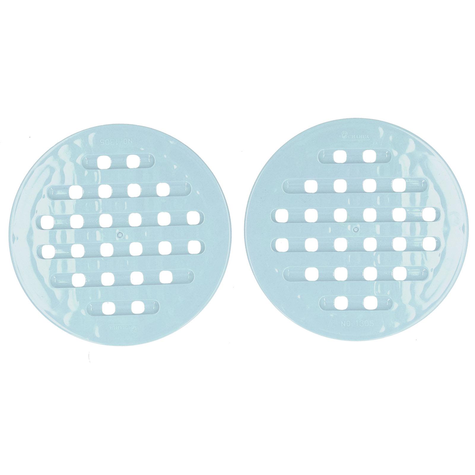 

2Pcs Table Placemat HeatInsulated NonSlip Mat Bowl Dish Pot Mat for Kitchen Use(Pink )
