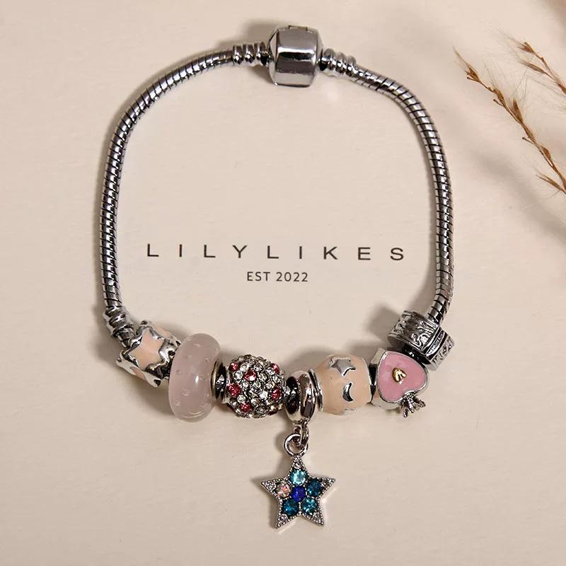 Elegant Women's Bracelet – Luxury Retro Beaded Design with Panjia Style for a High-End, Exquisite Feel.