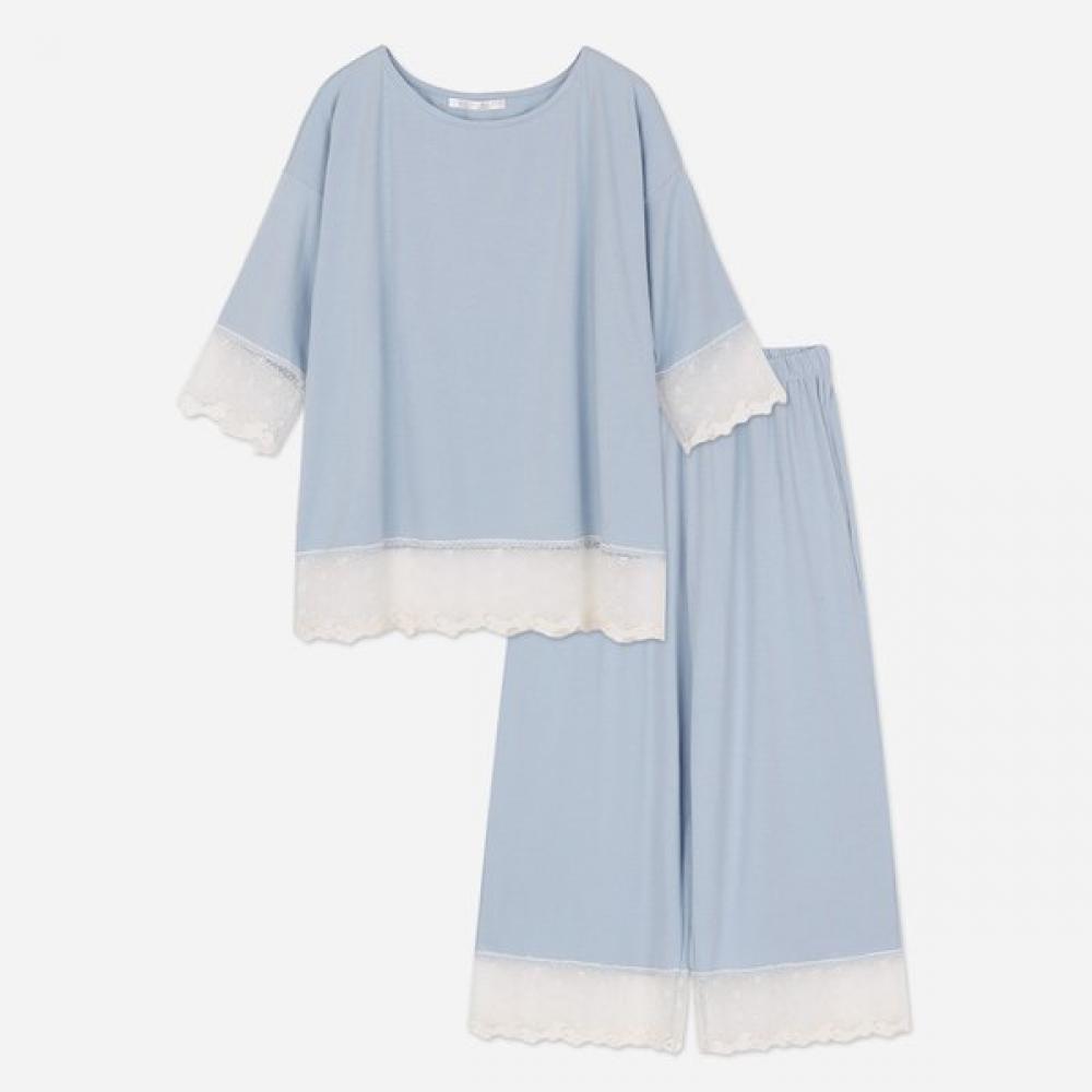Gohunabi Blue Mist Pajama Set Single option