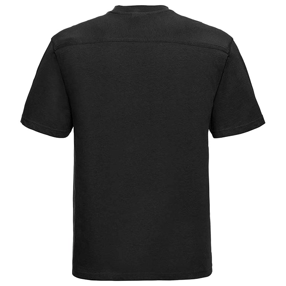Russell Europe Mens Workwear Short Sleeve Cotton T-Shirt