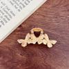 Small Metal Shark Hair Clip for Girls - Korean Internet Celebrity Style Claw Clip Hair Accessory