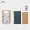 DESIGNPHIL MIDORI Traveler's Note Regular Size Limited Edition with Card Blue 15239006