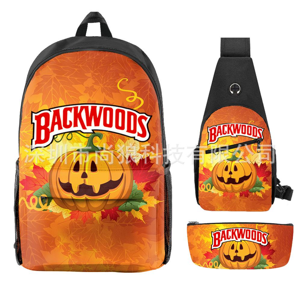 Student School Bag Backwoods Backpack Shoulder Bag School Bag Large Capacity Water-Proof Backpack