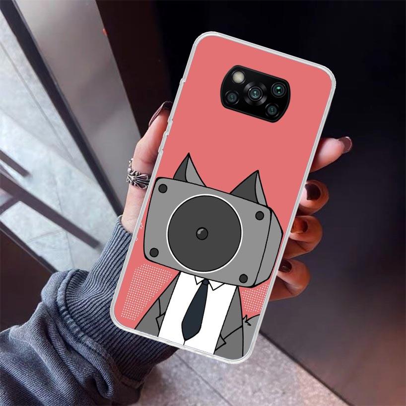 S-Skibidi Toilet Mobile Cell Phone Case For Xiaomi Poco X7 X6 X5 Pro F7 Ultra Redmi 15C 15 13 13C 12 12C 10 10A 10C 9 9A 9C 9T S