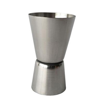 Nerezová ocel Double Jigger Shot Glass Cocktail Barman Mixer Odměrka