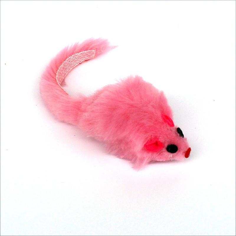 Cats Play with Colorful Tailed Little Mice. Pet Toys, Cat Toys, Colorful Mice, Plush Mice
