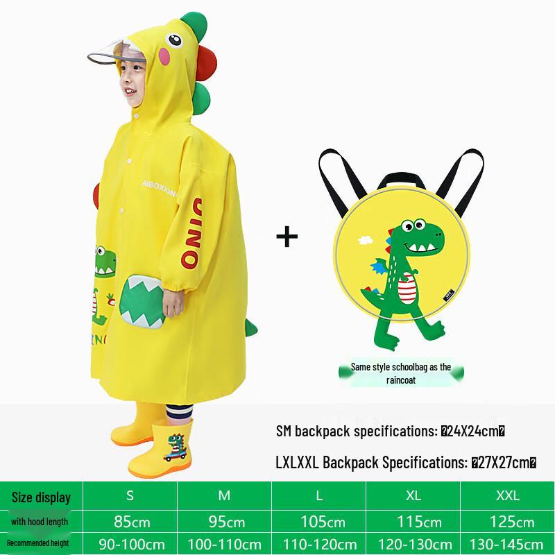 Handun Kids Raincoat Poncho