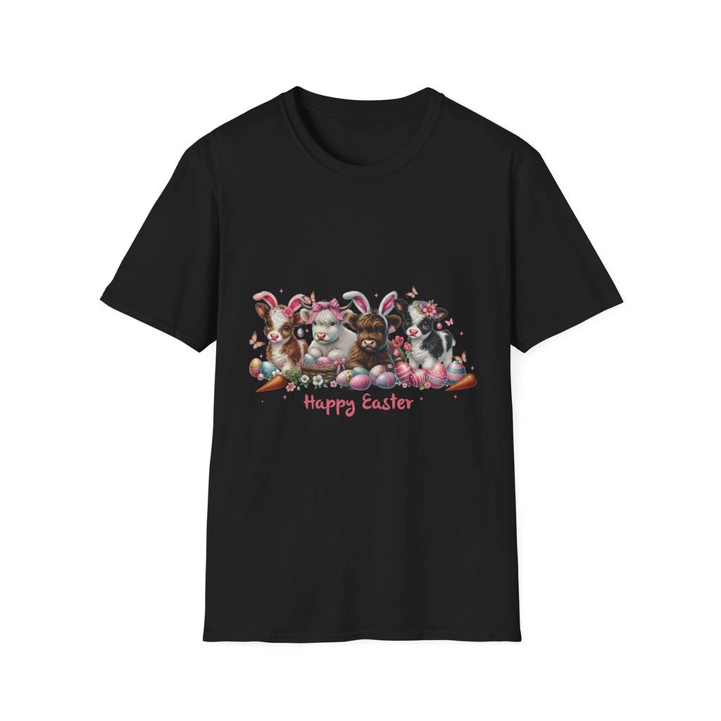 Easter Bunny Unisex T-Shirt, Cute Spring Tee, Animal Lovers Gift, Easter