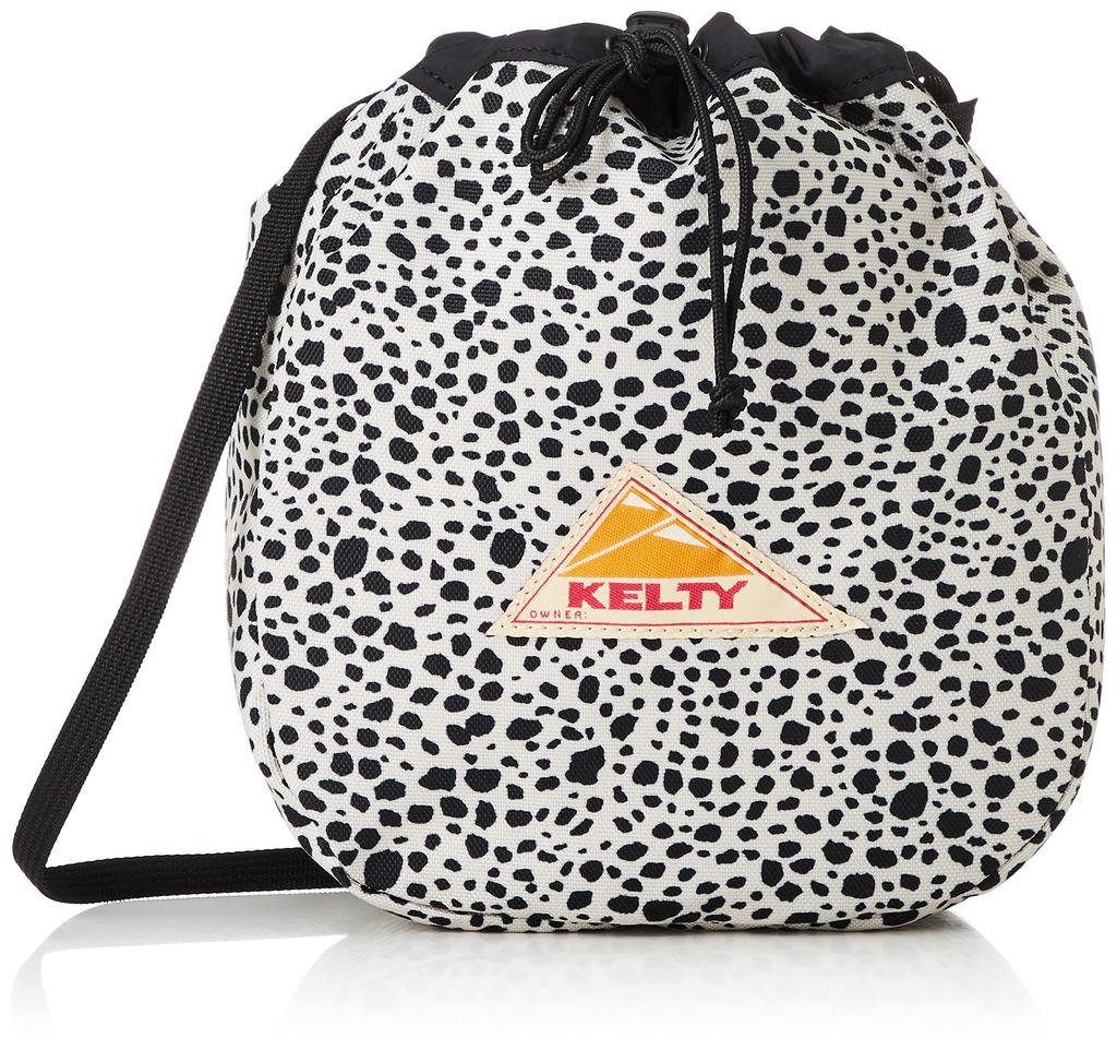 Kelty DP KINCHAKU SHOULDER Beige Dalmatian Shoulder Bag