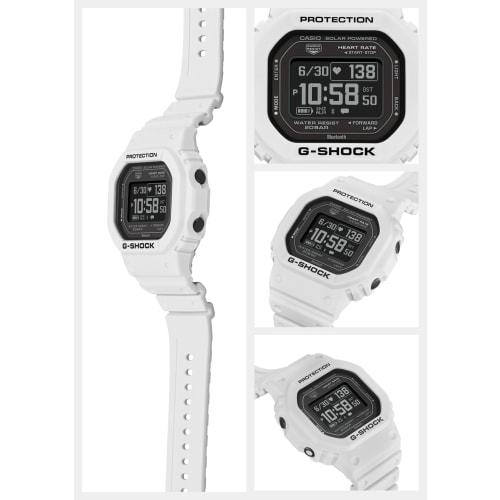 Casio Watch G-Shock G-SQUAD Heart Rate Monitor with Bluetooth DW-H5600-7JR Men's White