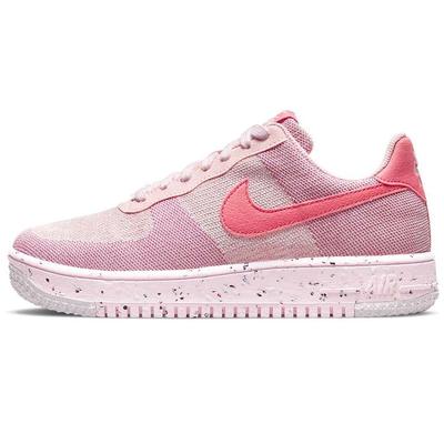 Air Force 1 Crater Flyknit Pink Glaze Women Sneakers Pink-Oxford Pink-Foam Pink-Salt DC7273-600