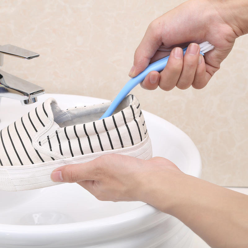 Brosse de nettoyage à Double manche long pour chaussures, outils de nettoyage pour la maison