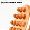 14 Perlen Handheld Gua Shua Massage-Roller Naturholz Taille Nacken Rücken Bein Körper Meridian Schaben SPA Anti-Cellulite Entspannung