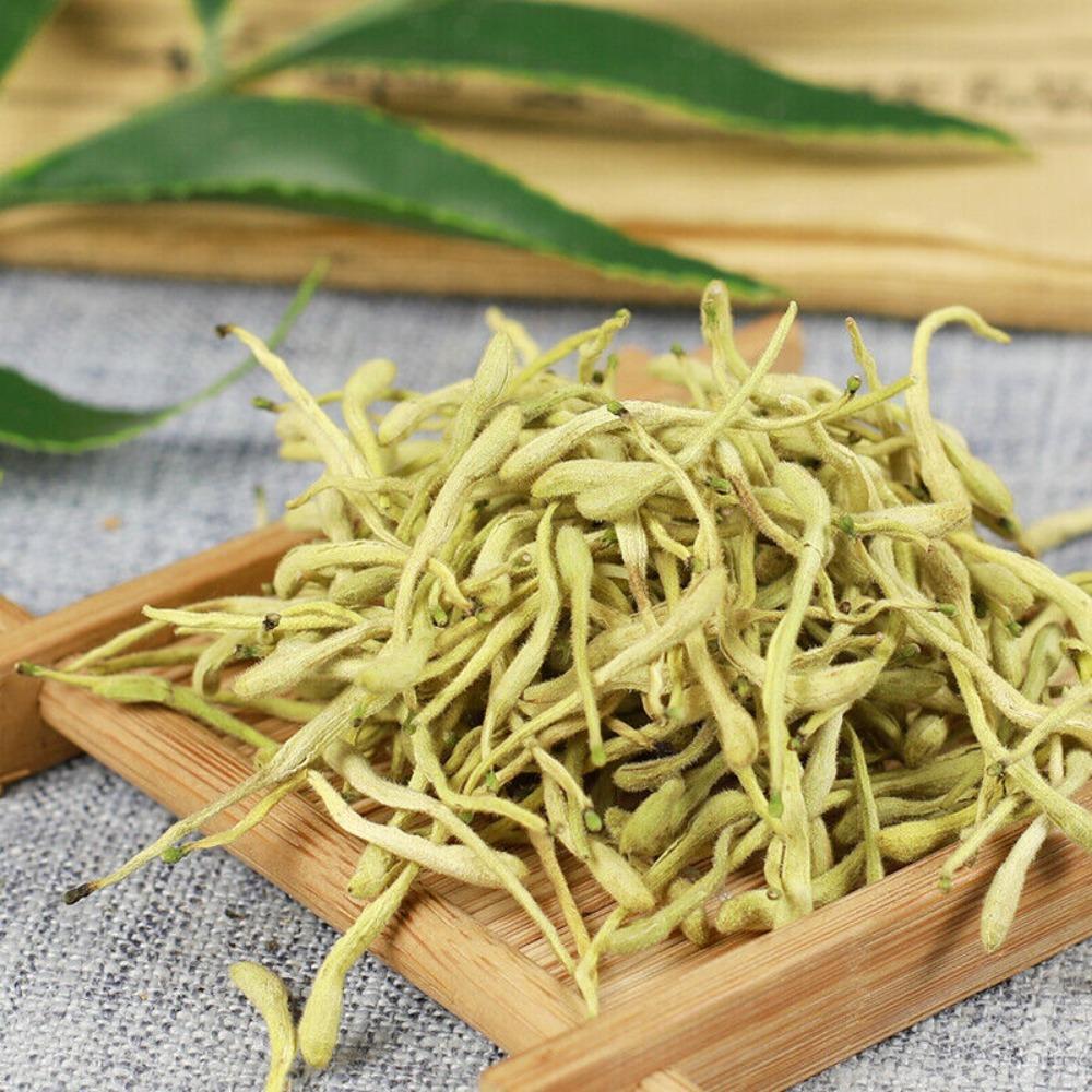 Premium Geißblatt Kräutertee 500g loser Blatt Chinesischer Bio Grüner Tee Gesundes Getränk für Männer Frauen