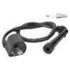 Ignition Coil Spark Plug Kit Vehicle Accessory Replacement Fit for Yamaha Grizzly 660660R