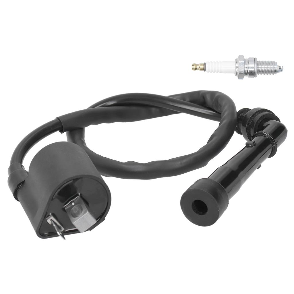 Ignition Coil Spark Plug Kit Vehicle Accessory Replacement Fit for Yamaha Grizzly 660660R