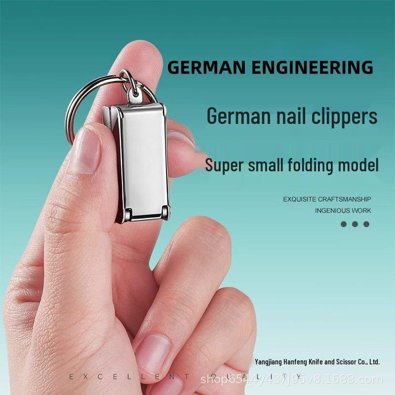

Compact Keychain Nail Clippers - German Craftsmanship, Sharp & Durable, Best Selling Portable Manicure Tool