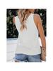 Women's Sleeveless V Neck Sweater Vest Loose Knit Cami Tank Top for Spring Summer