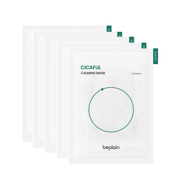 beplain - Cicaful Calming Mask Bundle Set 27g x 5 sheets