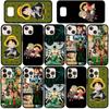 Phone Case for iPhone 17 15 16 Plus X Redmi Note 14 12 11 13 Pro Max Huawei P30 P20 Lite OPPO A60 A40 A80 A16 Cute Luffy One Piece Roronoa Zoro Cover