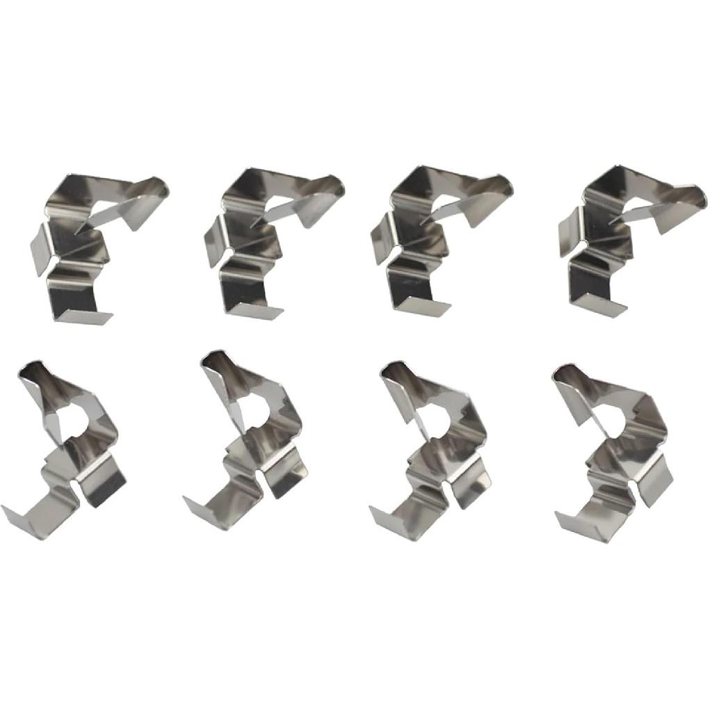 [Replacement] 8pcs Brake Pads Clips For Toyota For Hiace 2005 2006 2007 2008 2009 2010 2011 2012 2013 2014-2018 KDH200 04947-26040;04947-26080