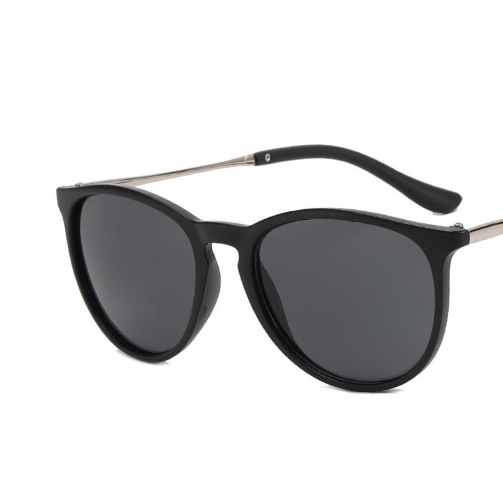 Новые круглые солнцезащитные очки с полуметаллической жабой — фото 5