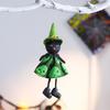 Halloween Hanging Decoration Pumpkin Ghost Witch Black Cat Plush Dolls Tree Ornaments for Indoor Outdoor Home Yard Porch Tree Decor