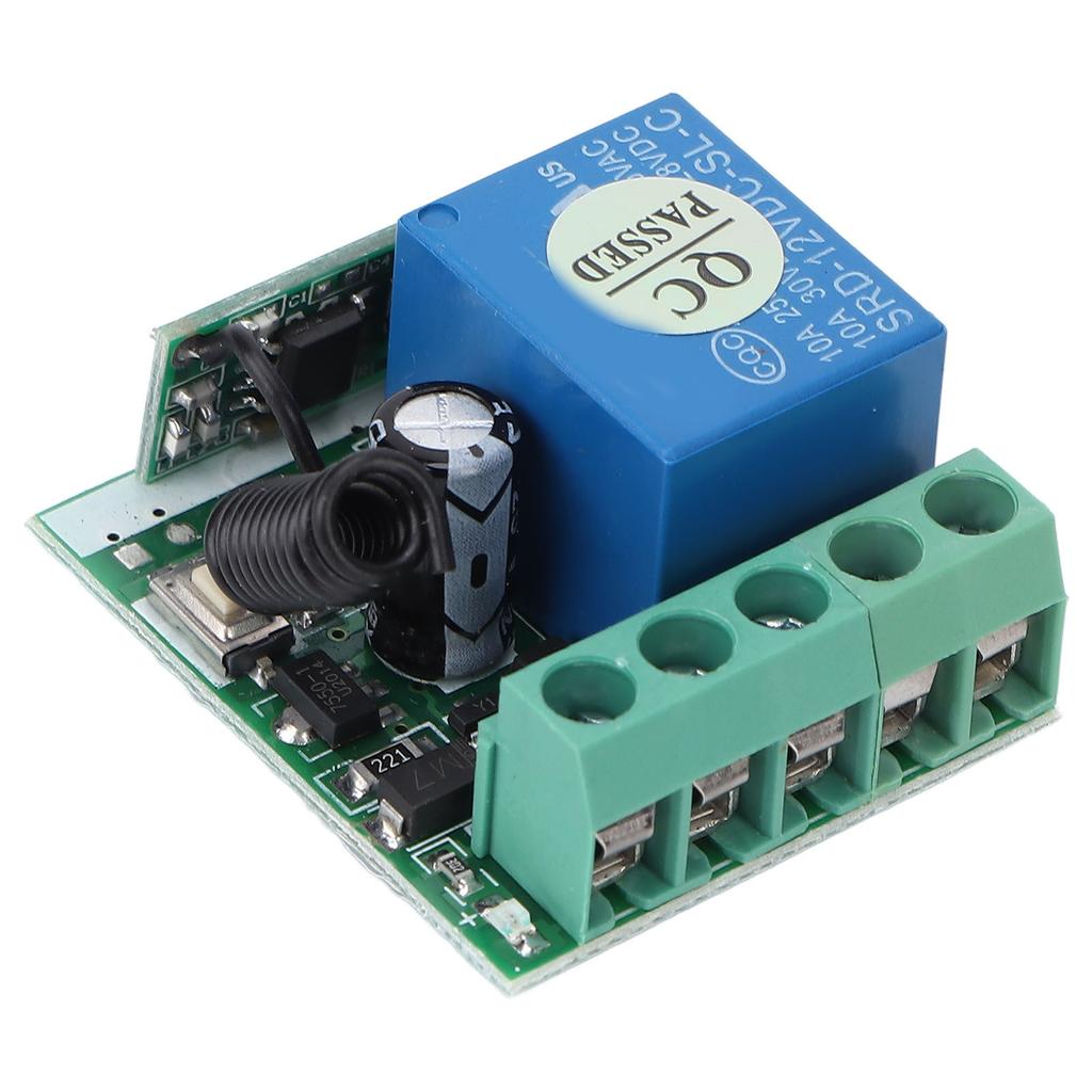 AKRKO1SY DC 12V Remote Control Switch One Channel Remote Control Relay for Electric Door Window Signal Control