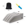 PVC Inflatable Wedge Pillow: Leg Rest, Lumbar Support, and Backrest Cushion