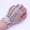 Alloy Skeleton Punk Finger Bone Chain Bracelet For Women Gift And Party Decor
