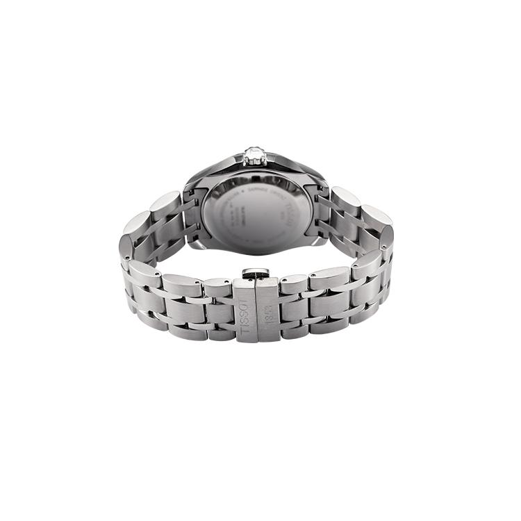 Tissot Kutu Collection Quartz Movement Men's Watches Watch 39mm Black Dial Stainless Steel Watchband T035.410.11.051.00