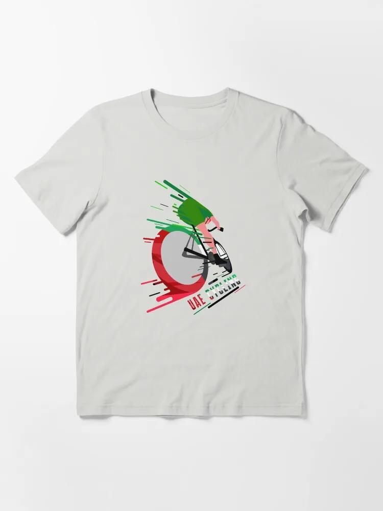 

Тадей Погачар 2025 Джерси команды ОАЭ Спортивная футболка Унисекс Новая летняя Унисекс Топы с коротким рукавом Рубашки Детская велосипедная джерси Велосипед 4XL