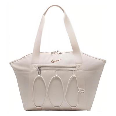 Nike Polyester Tote Bag Shopping Bag Handbag Regular Unisex Beige Casual CV0063-838