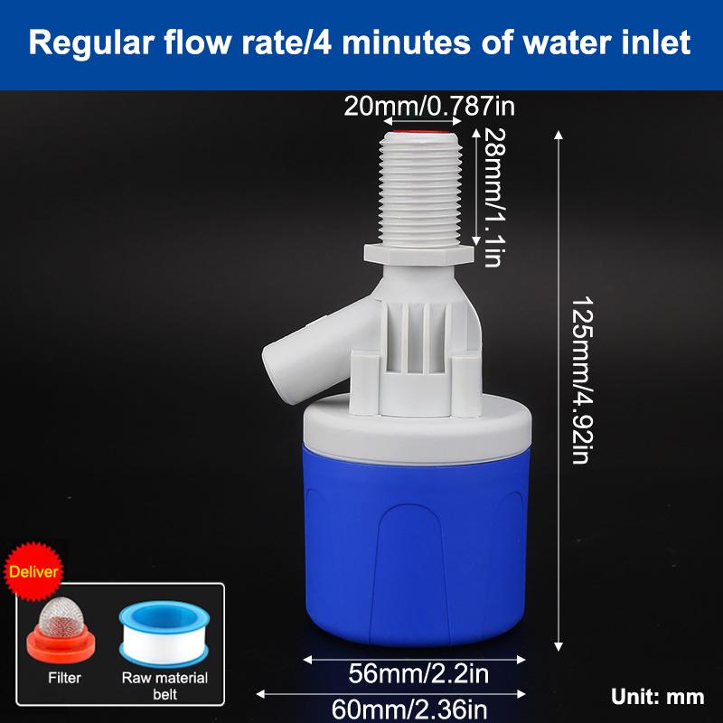 Automatic Water Level Control Valve Float Ball Valve Storage Tank Tower Float Ball Switch Inlet Valve Automatically Stops