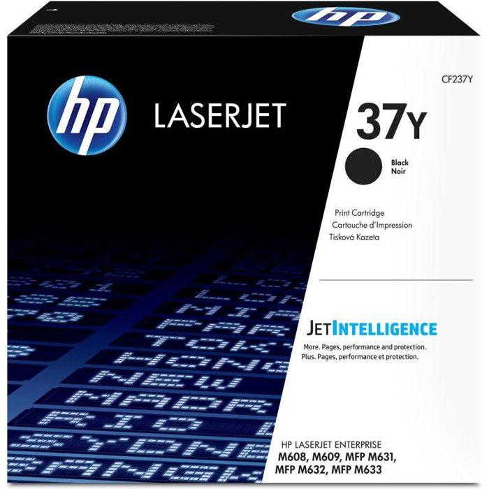 HP 37Y - Cartouche de toner CF237Y - Originale - LaserJet - À rendement extrêmement élevé - Noir