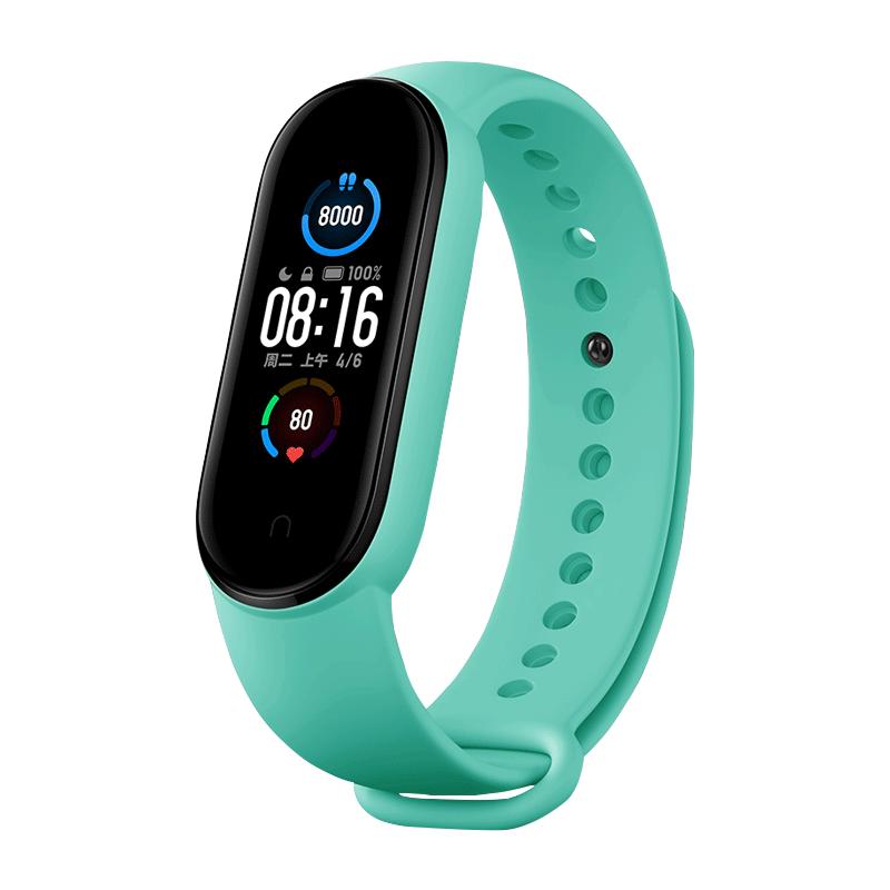 Pulseira para mi band 6 cinta esporte silicone miband4 miband 5 pulso correa substituição pulseira para xiaomi mi banda 4 6 3 5 cinta