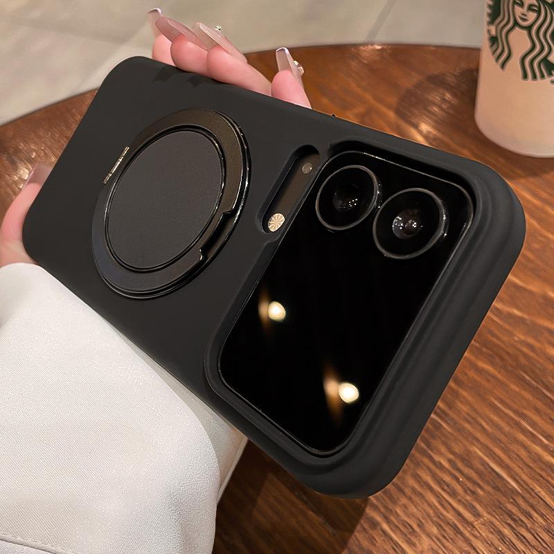 Applicable to Xiaomi 17promax mobile phone case Xiaomi 17pro protective case 17 liquid magnetic suction 14 bracket 13 all-inclusive