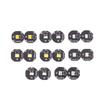 Mini Magnetic Switch LED Lamp for Dollhouse Lighting Tiny Model Toy Eyes Accessories Compact Design for DIY Craft Scenes