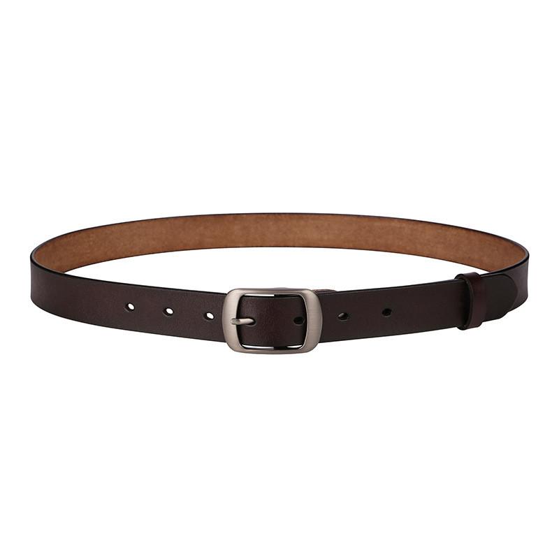 Stylish Leather Mens Waist Belt With Classic Pin Closure Men Fashion Use Daily