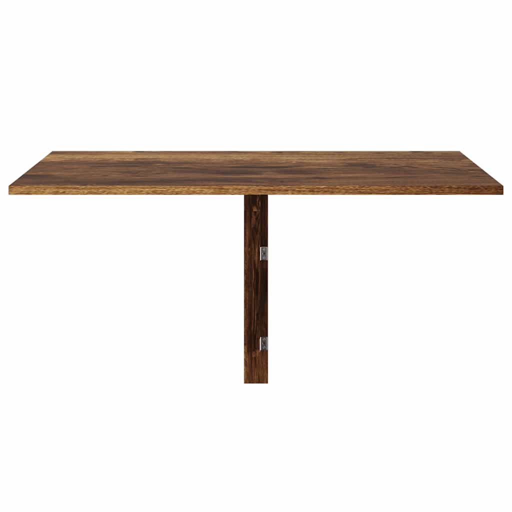Vidaxl Foldable Coffee Table, Smoked Oak, 100X60X56 Cm
