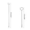 Stainless Steel Sewing Loop Turner Hook for Turning Fabric Tube Strap Belt Strip Handmade DIY Tool