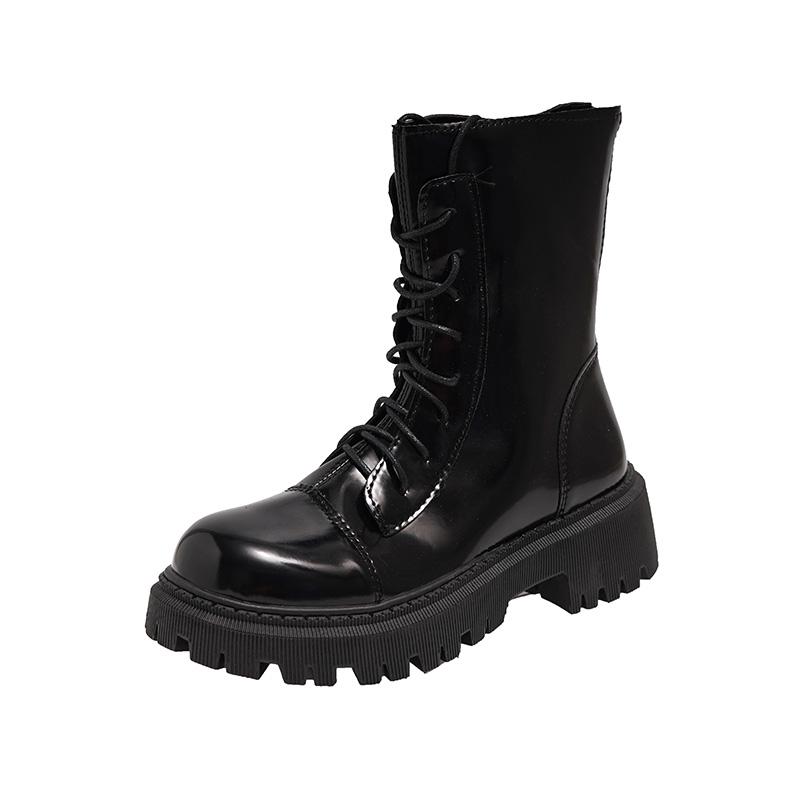 

Женская обувь Молния сзади. Женские сапоги до середины икры. Женские ботинки на платформе с круглым носком и резьбой на каблуке. Женские сапоги на среднем каблуке. Туфли на шнуровке спереди. 43 чёрный