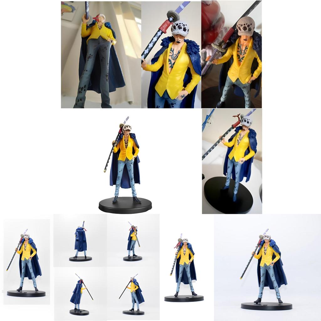 6.69'' One Piece Trafalgar Law Anime Pvc Action Doll Model Toy Gift Decor