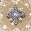 Retro Baroque Exaggerated Cross Brooch - Multifunctional Fashion Accessory